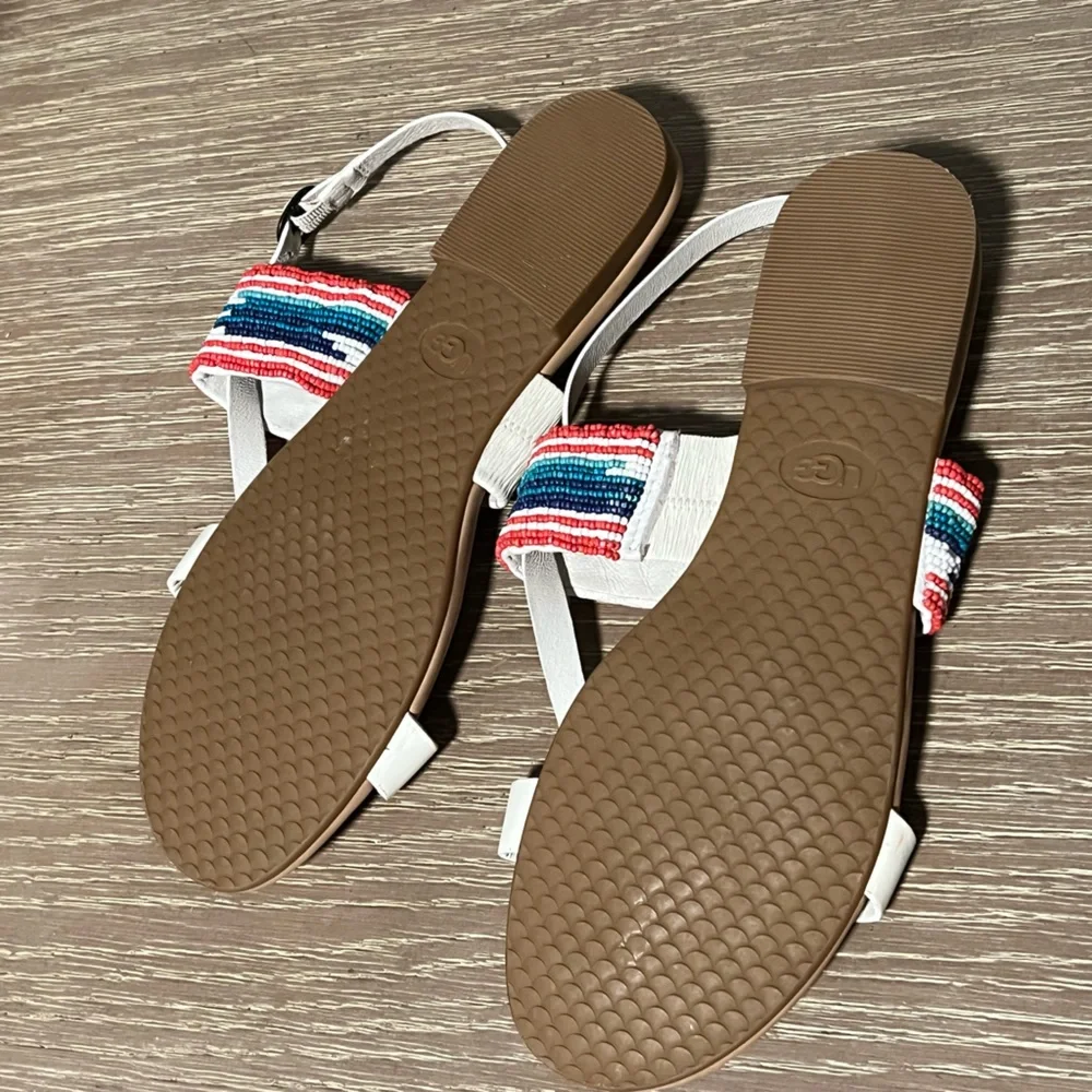 Ugg Australia Verona Serape‎ Beaded Sandals 8